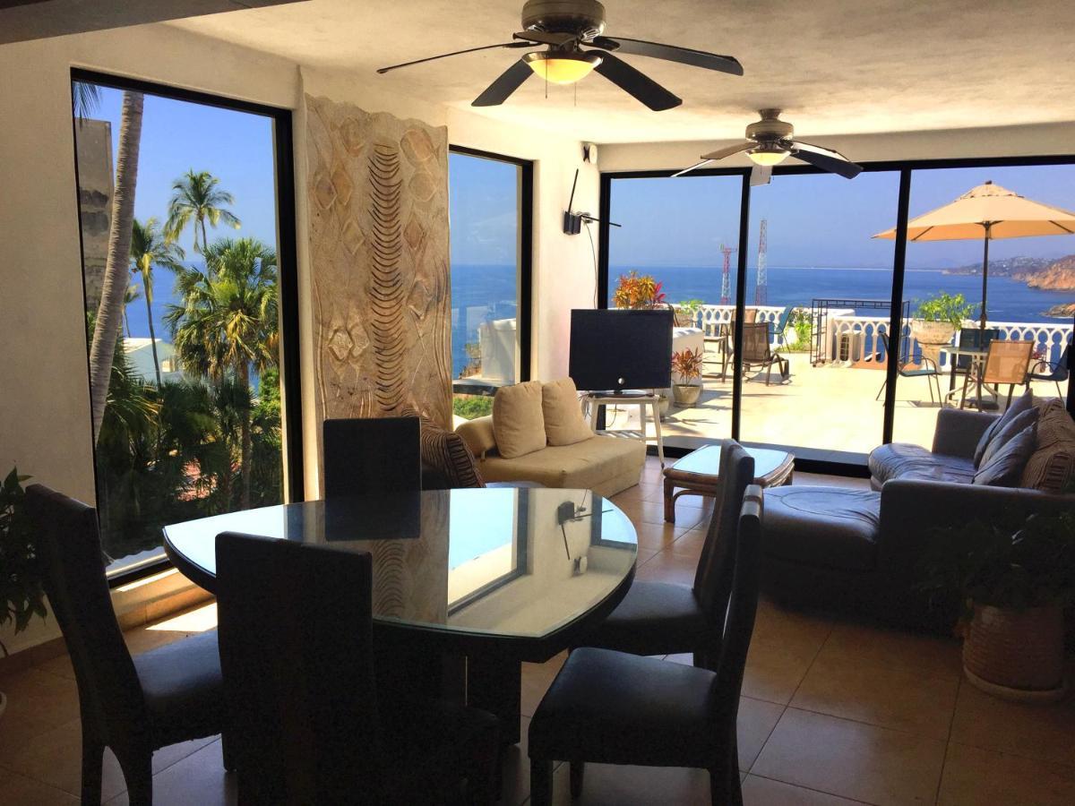 Penthouse Vlm Gran Terraza 200 Metros Vista Inmejorable Piscina Gigante Villa Acapulco Kültér fotó