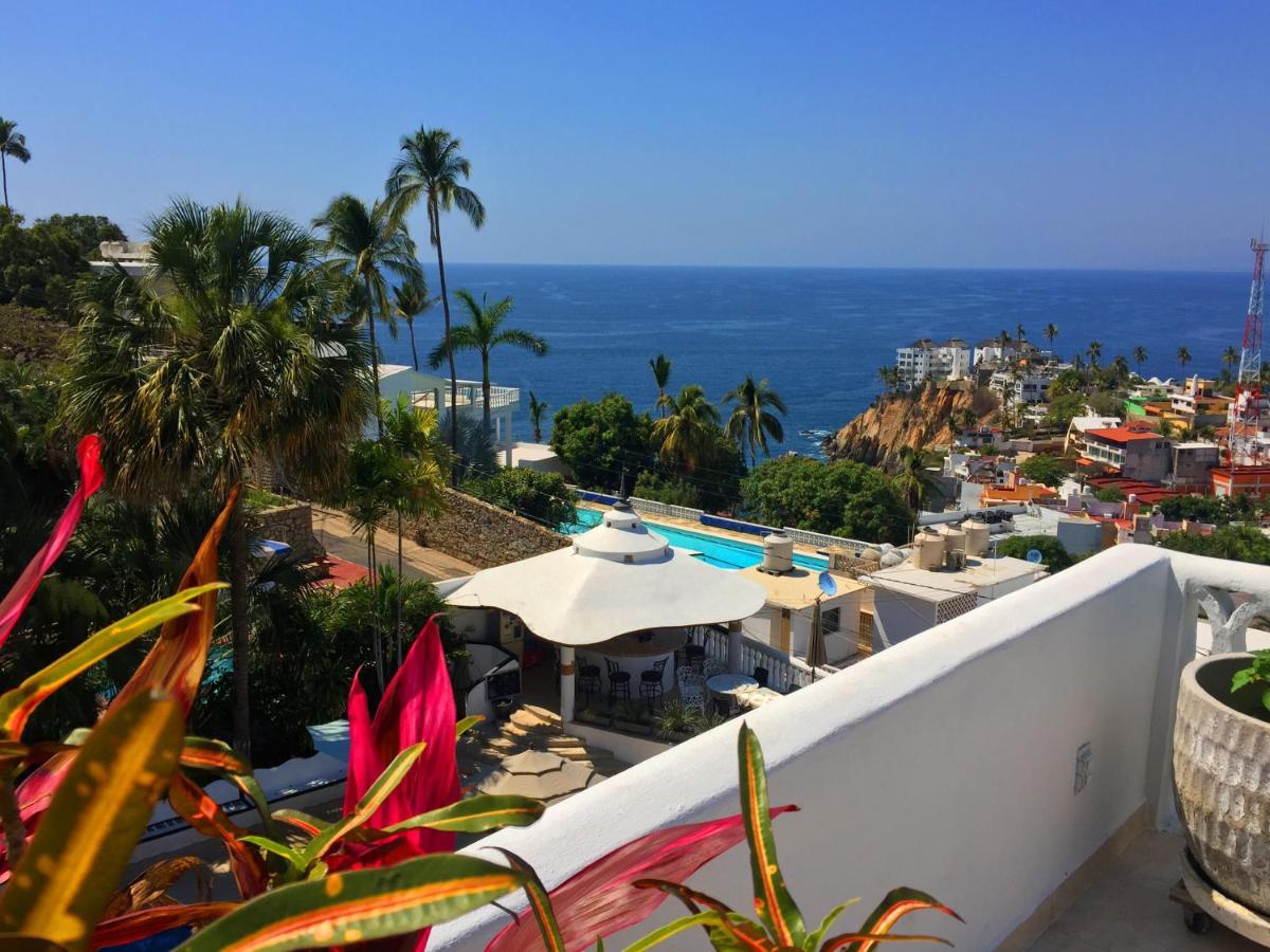 Penthouse Vlm Gran Terraza 200 Metros Vista Inmejorable Piscina Gigante Villa Acapulco Kültér fotó