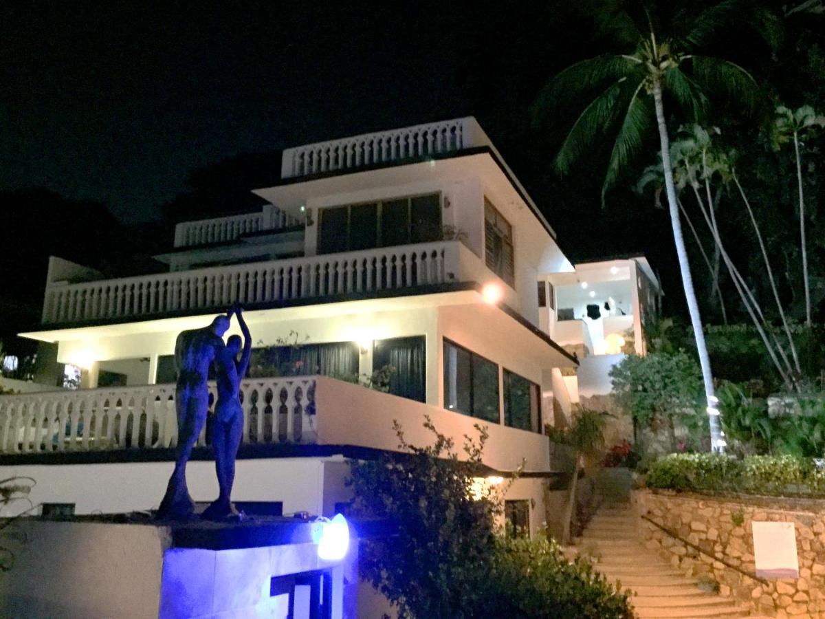 Penthouse Vlm Gran Terraza 200 Metros Vista Inmejorable Piscina Gigante Villa Acapulco Kültér fotó