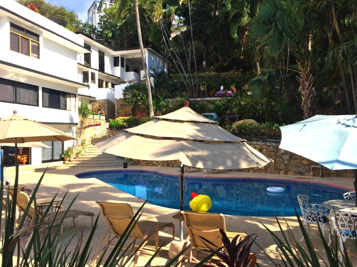 Penthouse Vlm Gran Terraza 200 Metros Vista Inmejorable Piscina Gigante Villa Acapulco Kültér fotó