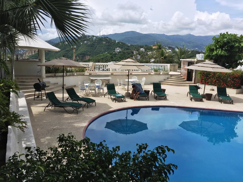 Penthouse Vlm Gran Terraza 200 Metros Vista Inmejorable Piscina Gigante Villa Acapulco Kültér fotó